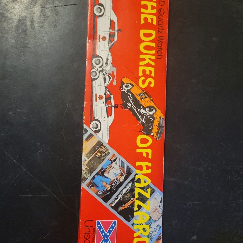 Vintage "The Dukes Of Hazard" Black Digital Watch - Picture 3 of 4